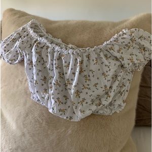 GARAGE Floral Crop Top